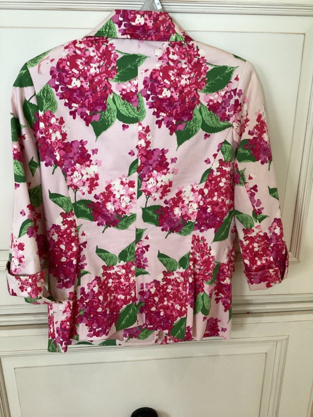 LINEA by LOUIS DELL ‘OLIO PINK FLORAL JACKET - Size XS - Picture 2 of 12